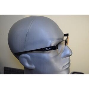 Oakley Gasser 0.5 OX5088-0152 Black Metal Half Rim Eyeglasses 52 19 139 WORN